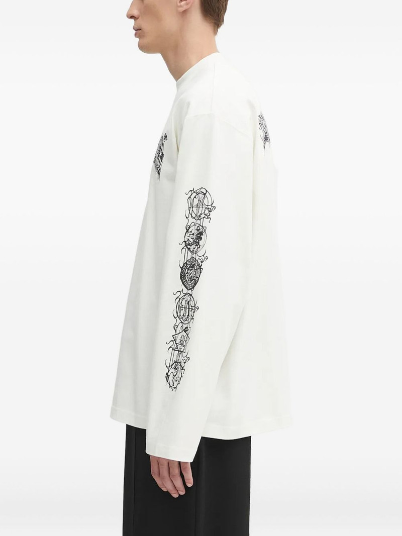 graphic-print long-sleeve T-shirt 3
