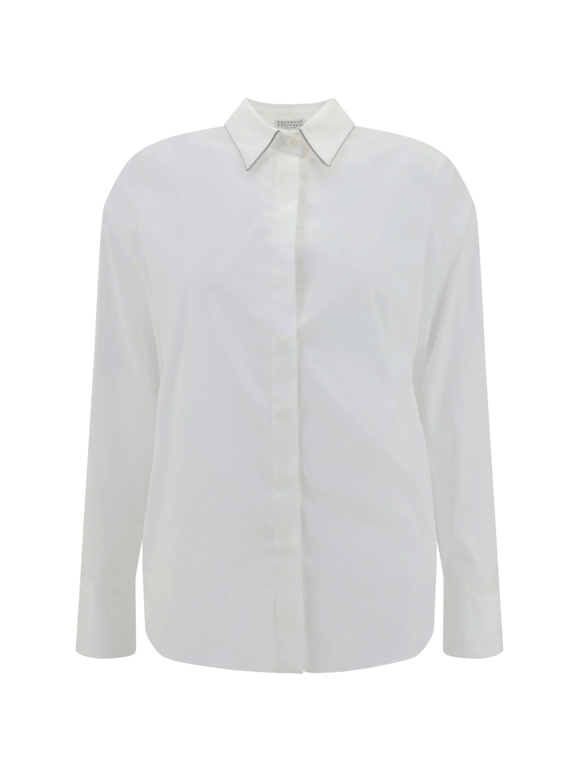 Brunello Cucinelli Women Shirt With Iconic Jewelry Details - 2