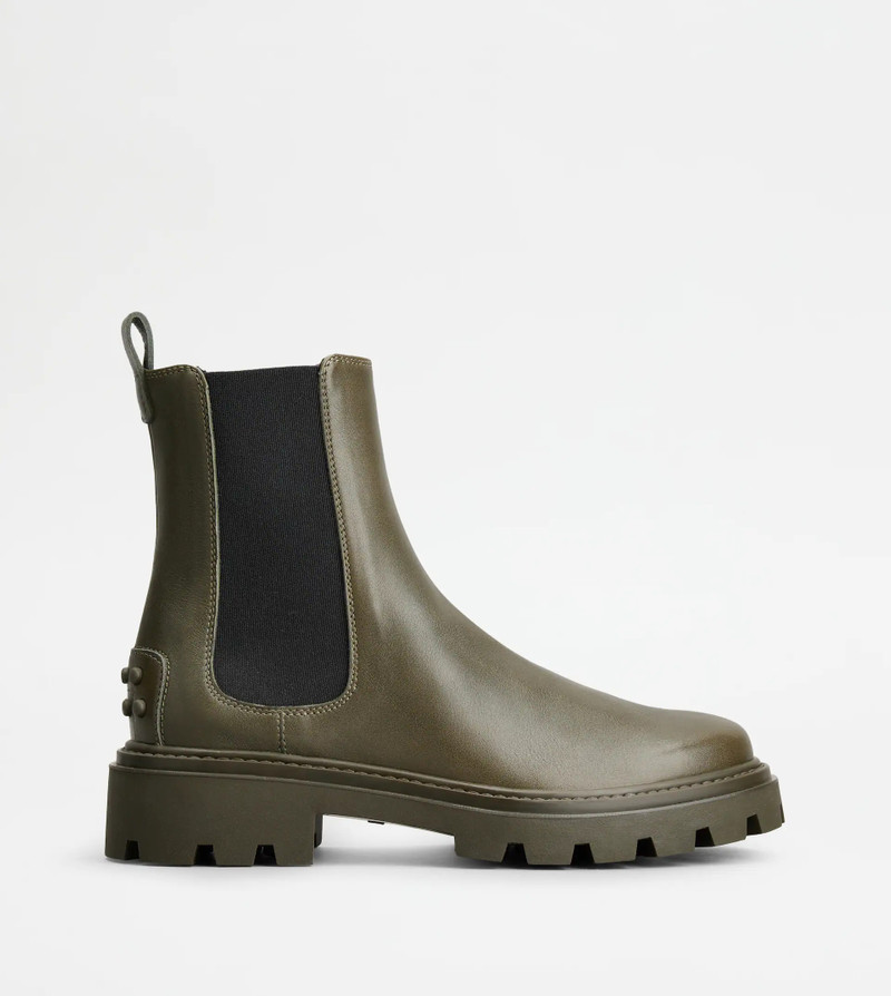 TOD'S CHELSEA 부스 - 그린 - 1