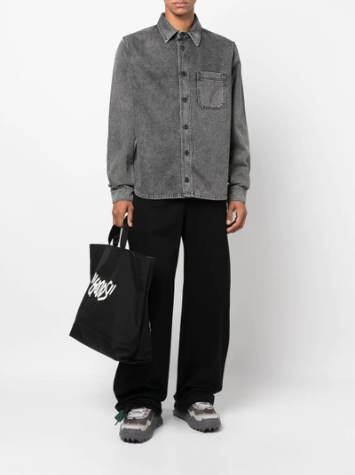 Off-White long-sleeve denim shirt outlook