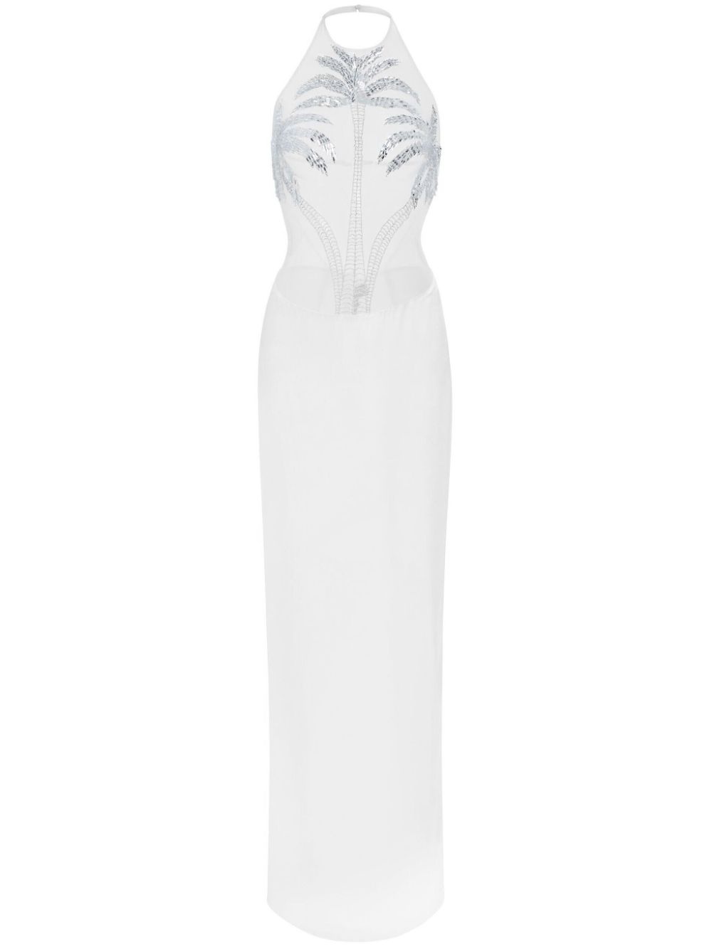 Meridian crystal-embellished gown - 1
