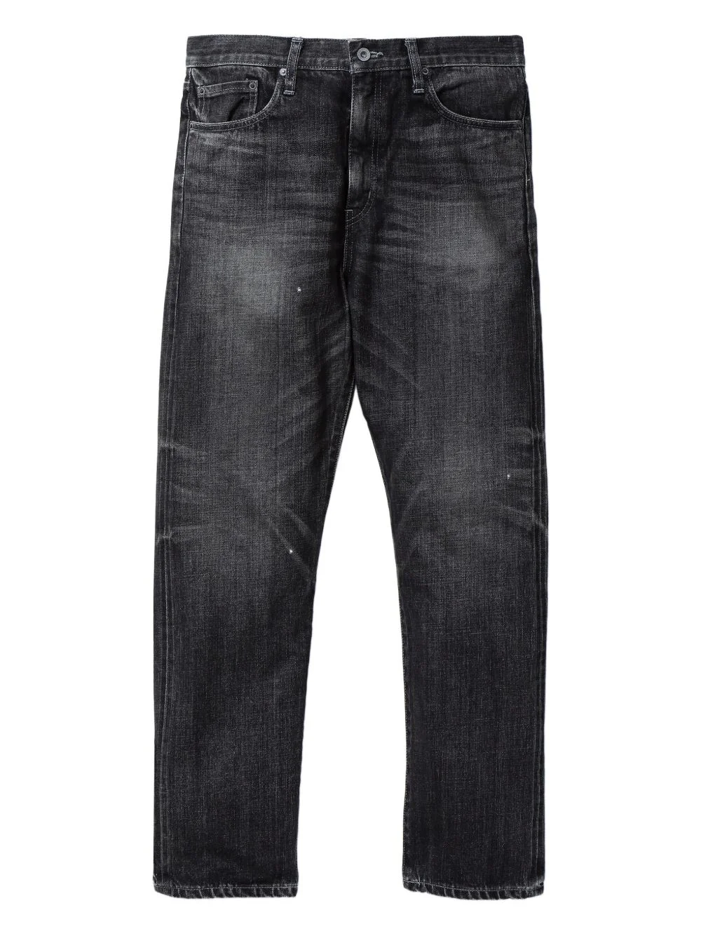 washed cotton jeans - 1