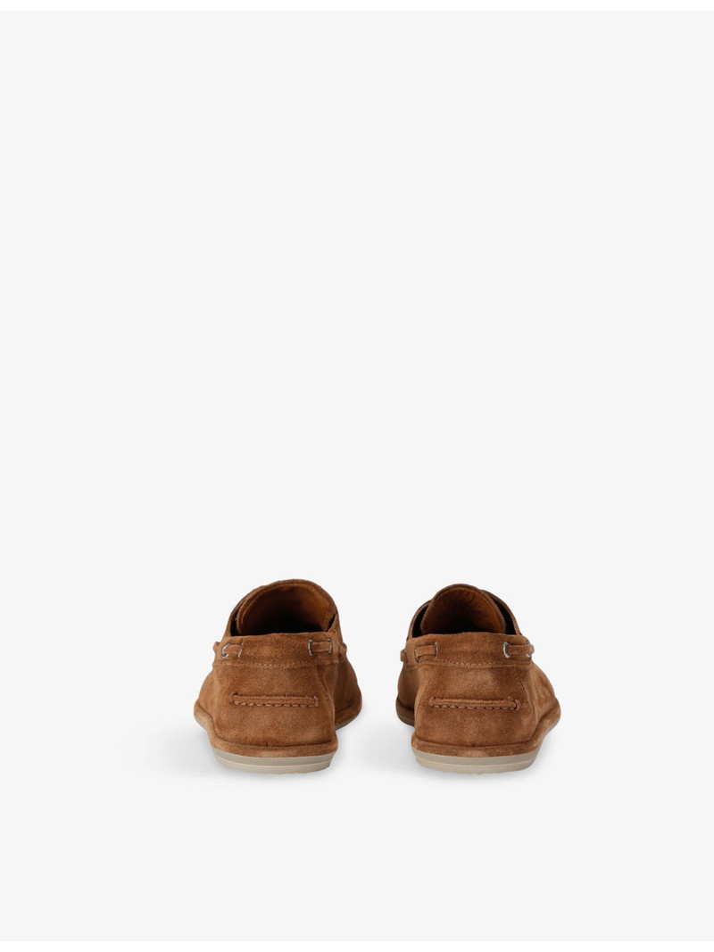OFFICINE CREATIVE Love 101 Suede Boat Shoes outlook