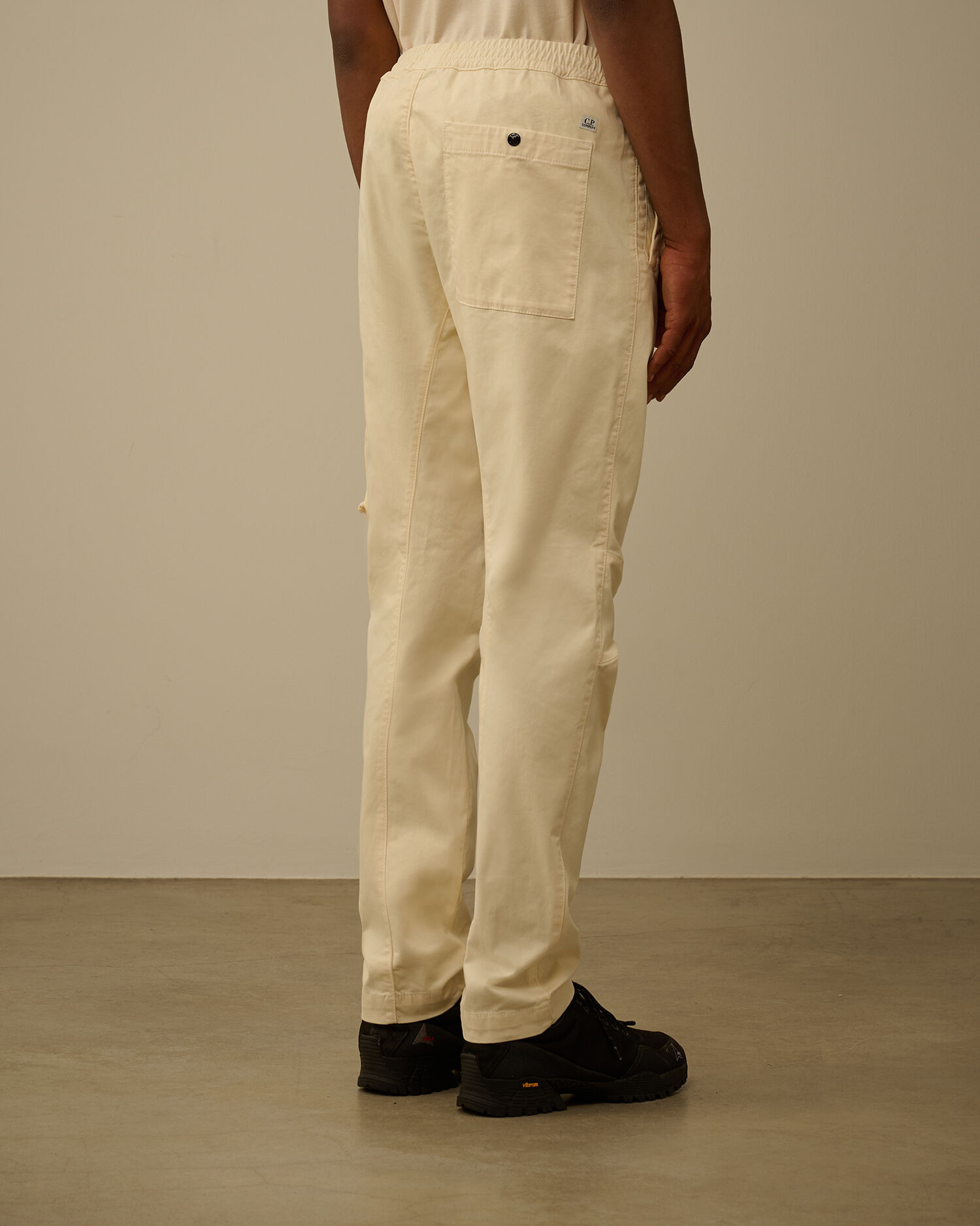 Stretch Sateen Regular Cargo Pants - 4
