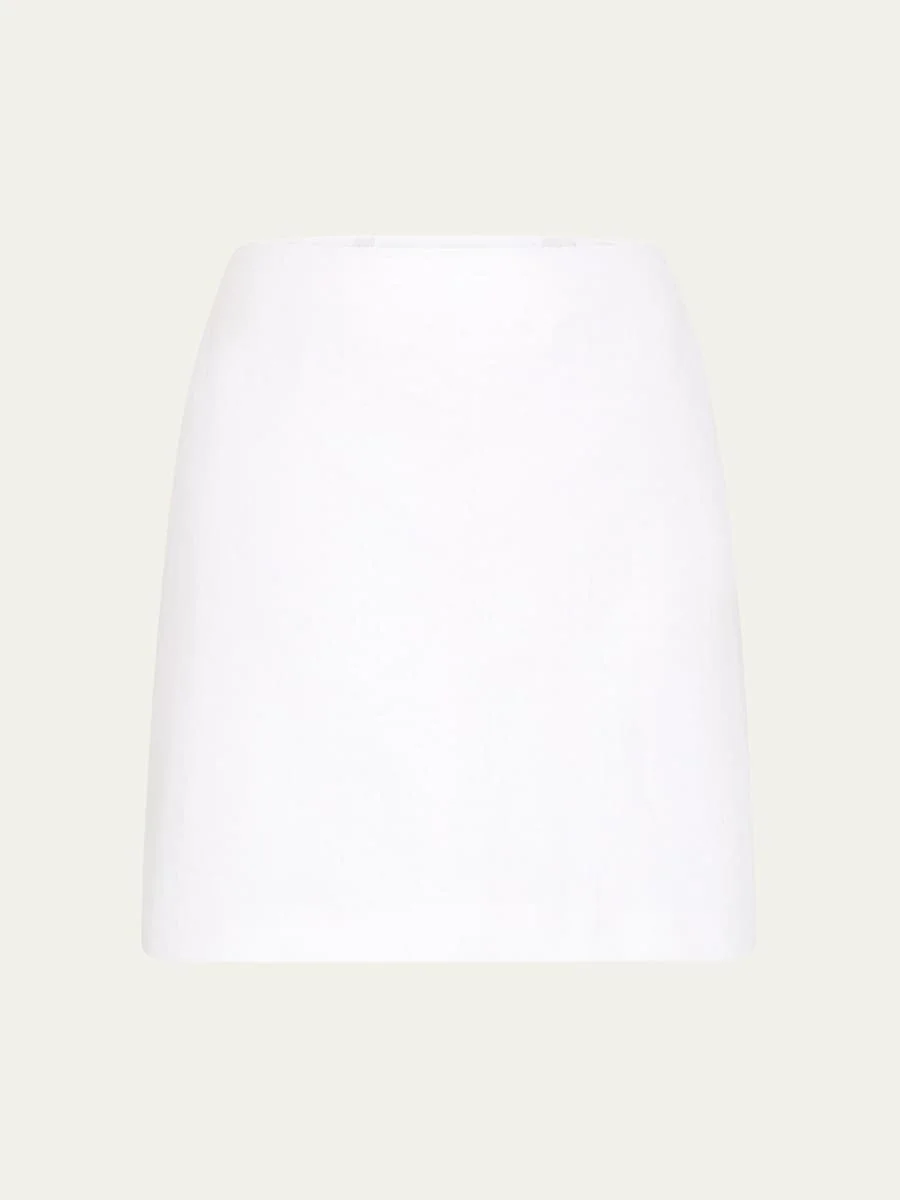Alice Linen Mini Skirt - 1