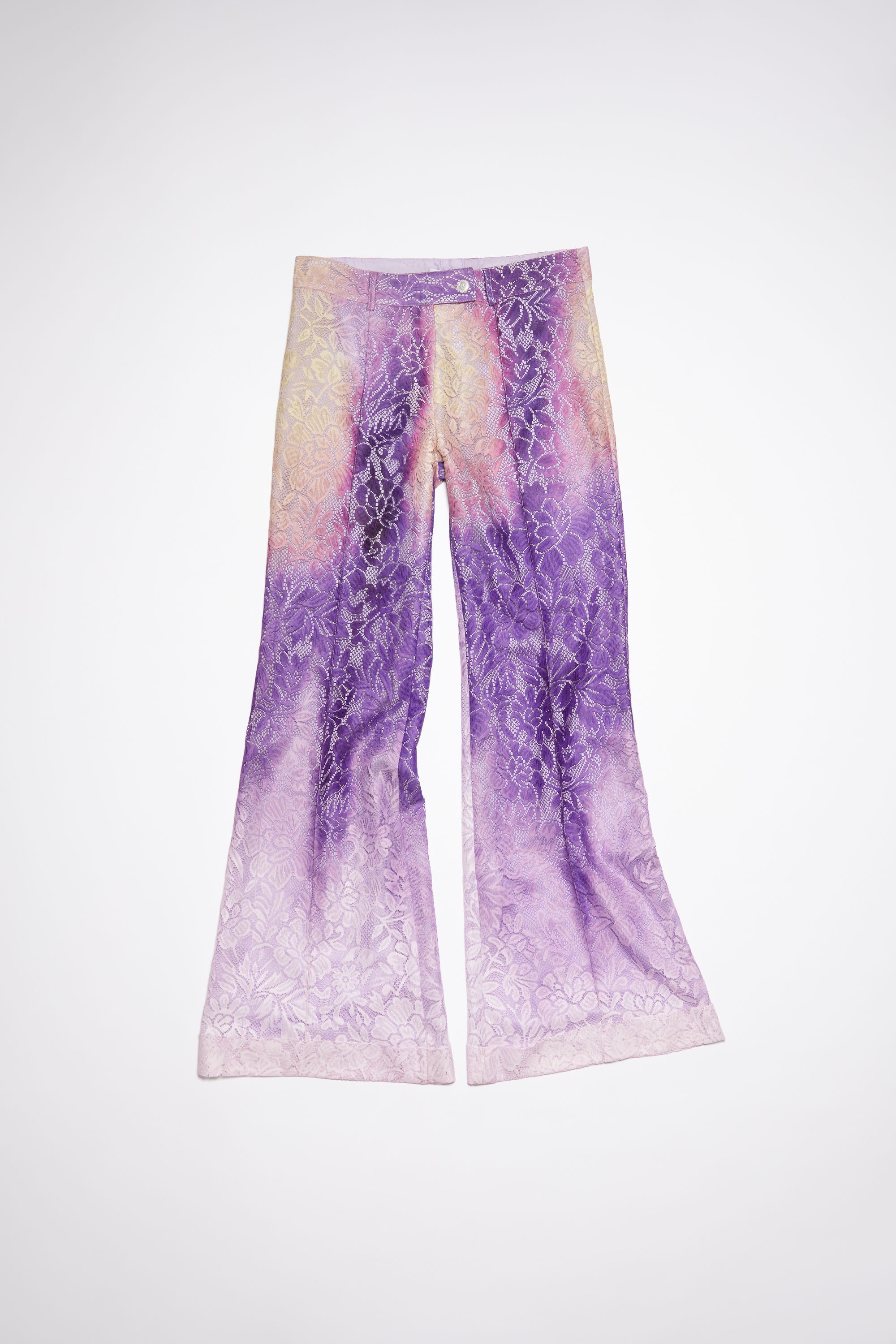 Tailored trousers - Purple - 1