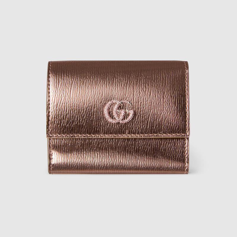 GG Marmont bi-color mini wallet 1
