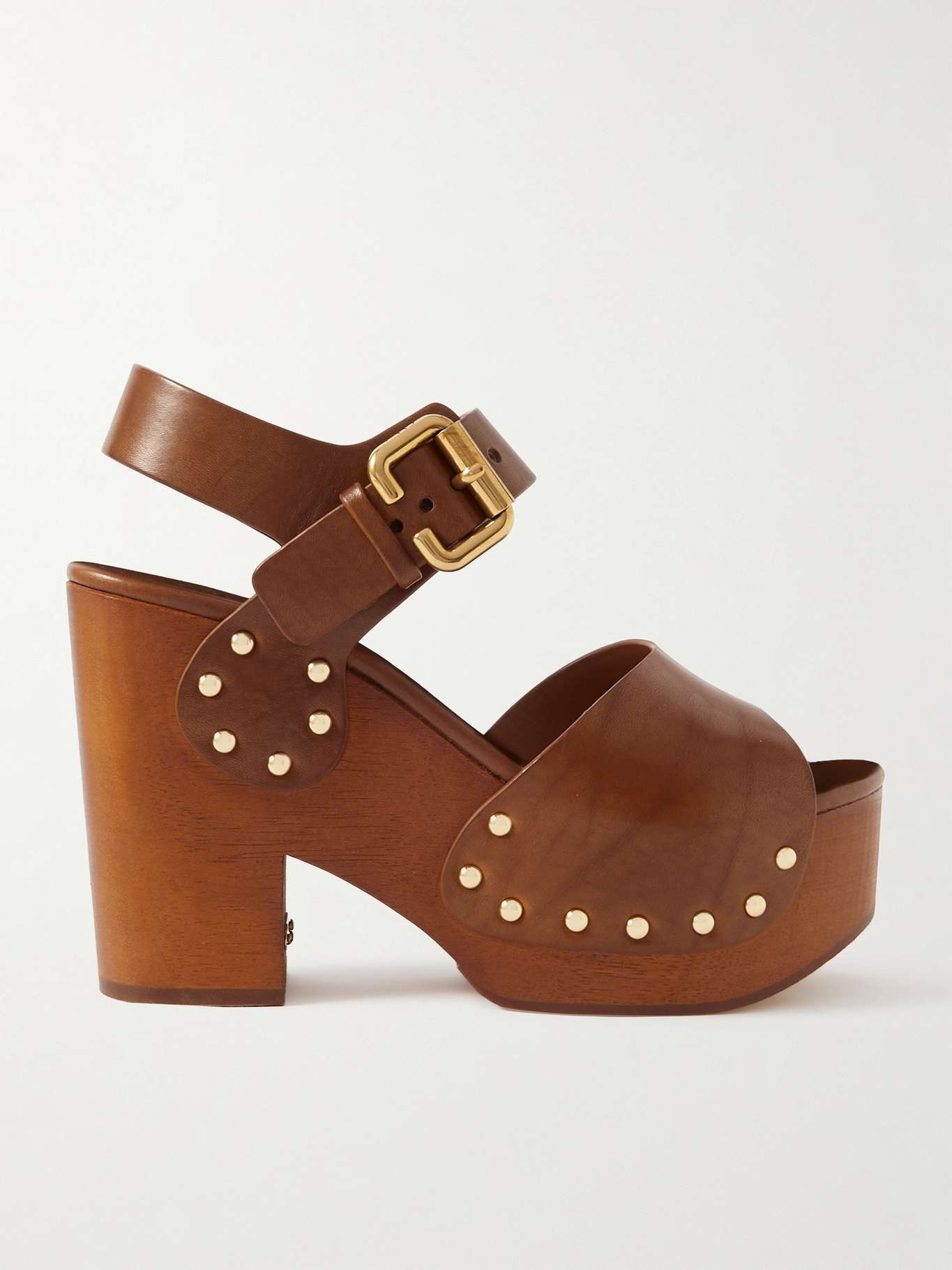 Jeannette studded leather sandals - 1