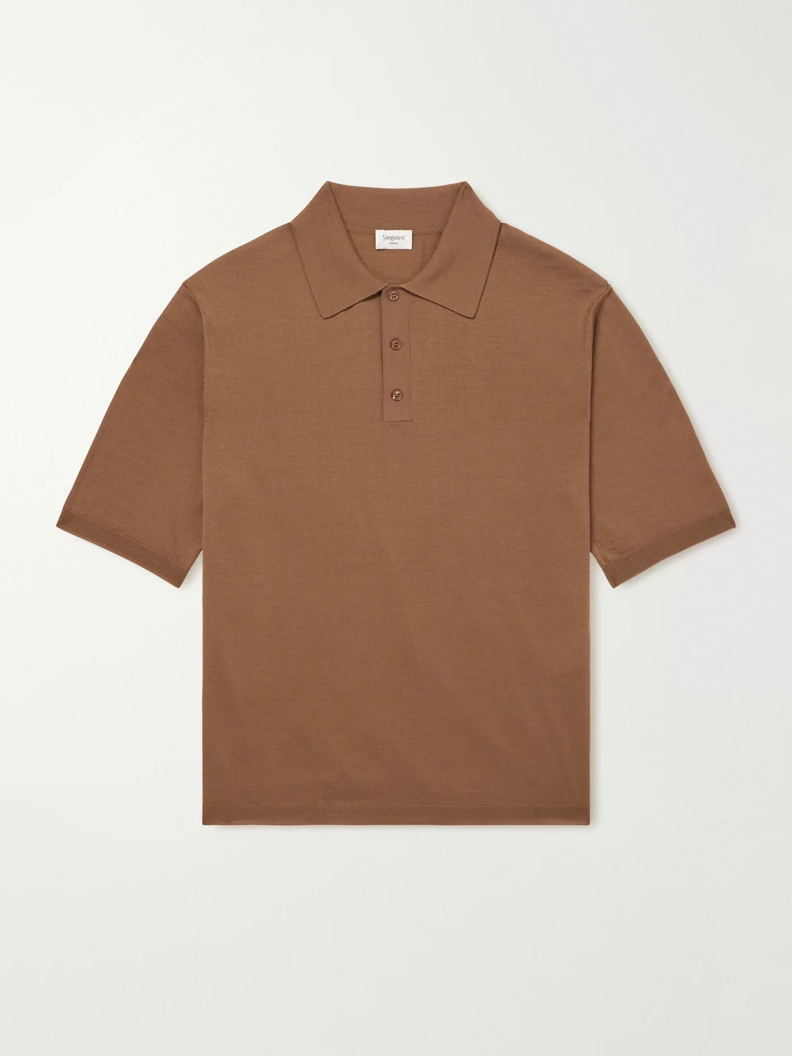 Wool Polo Shirt - 1