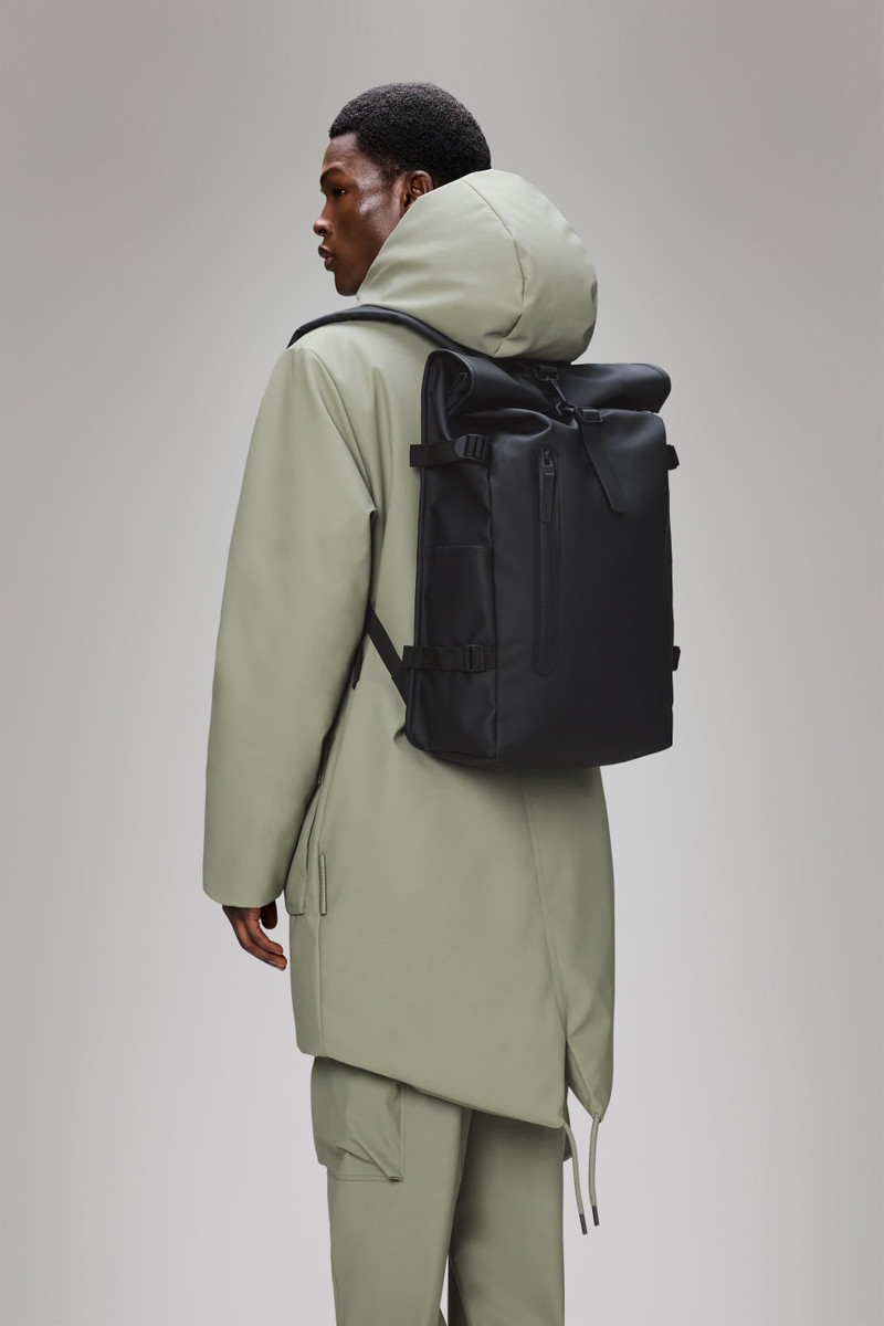 RAINS Rolltop Rucksack Large outlook