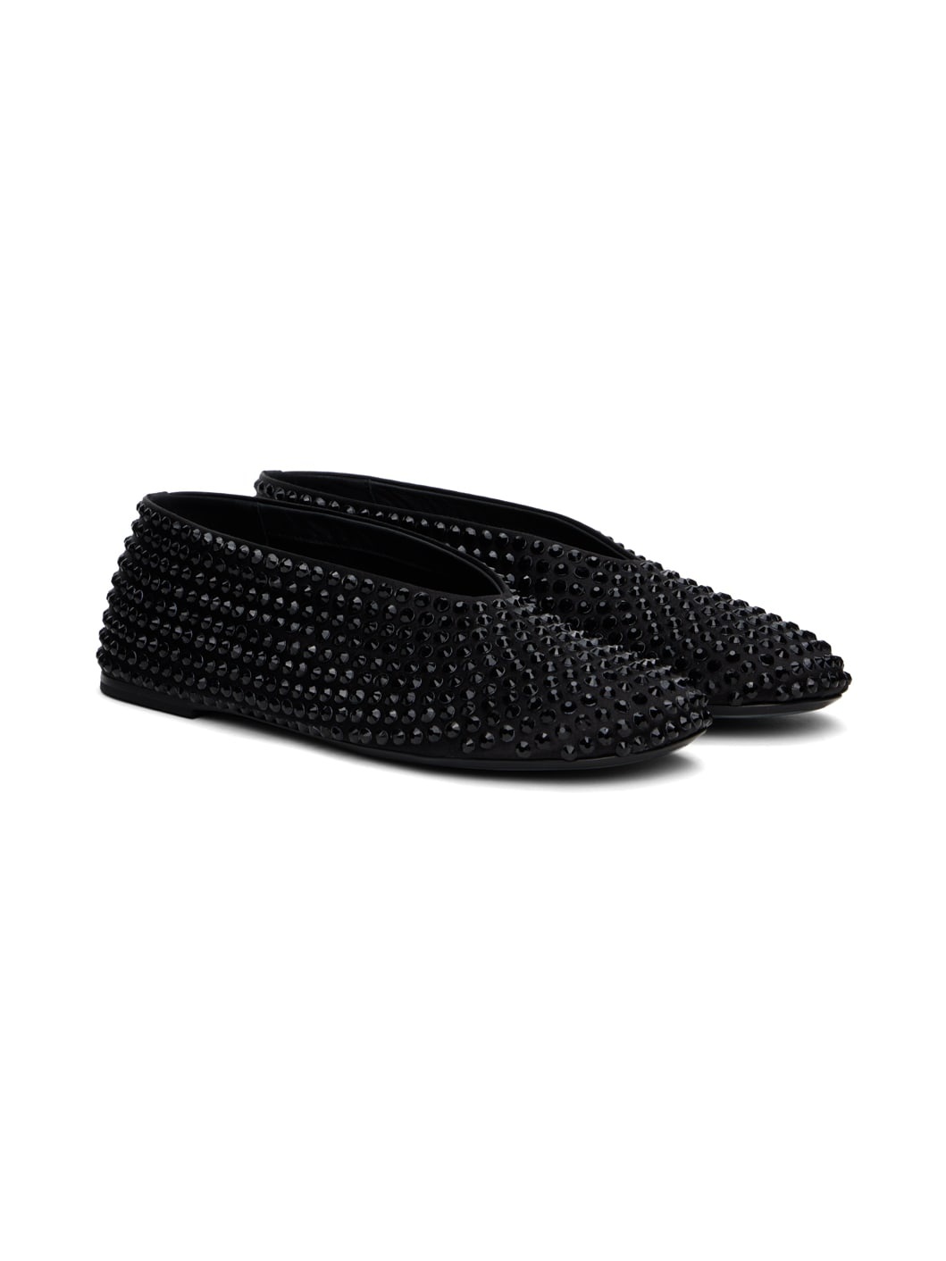 Black 'The Marcy' Ballerina Flats - 4