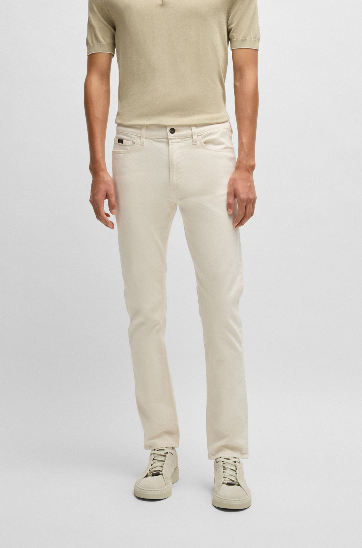 SLIM-FIT JEANS IN COMFORT-STRETCH DENIM - 2