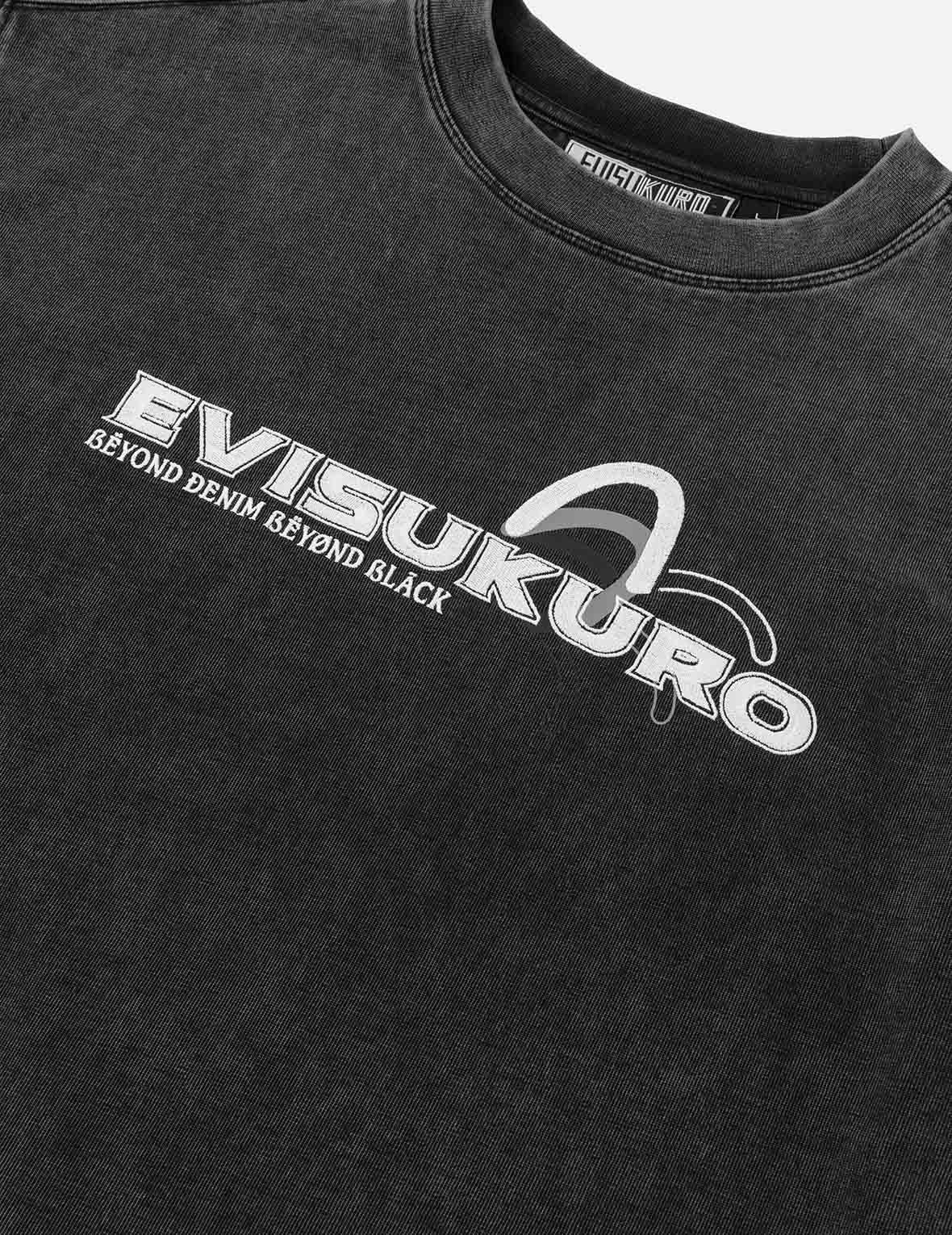 EVISUKURO and Seagull Prints Relax Fit Long-sleeve T-shirt - 6