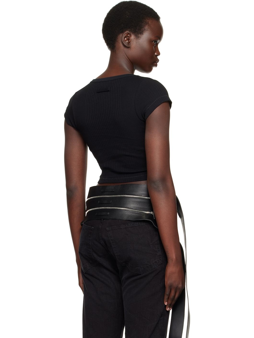 Black 'The Patch' T-Shirt - 3