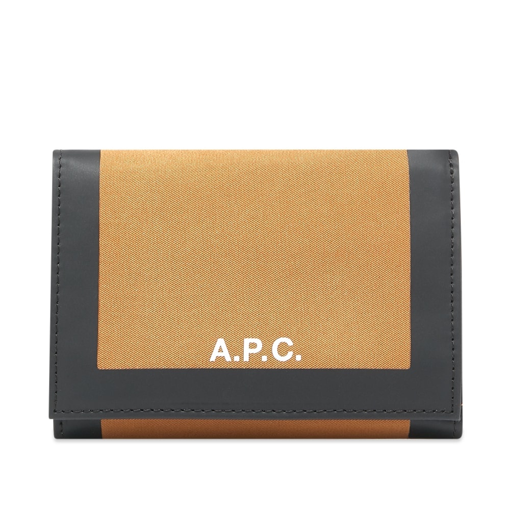 A.P.C. Savile Velcro Canvas Wallet - 1