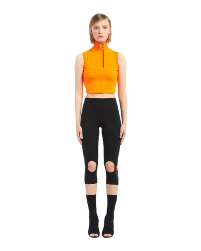 Prada Polyester cut-out leggings outlook