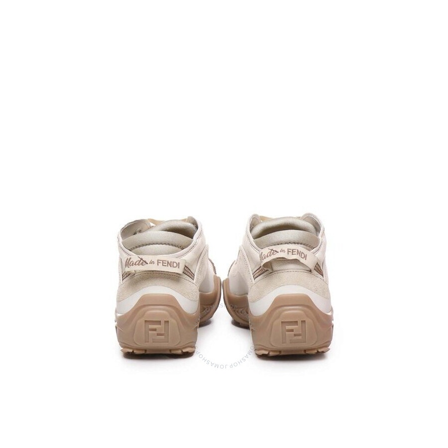 Fendi Lab Panelled Lace-Up Sneakers - 2