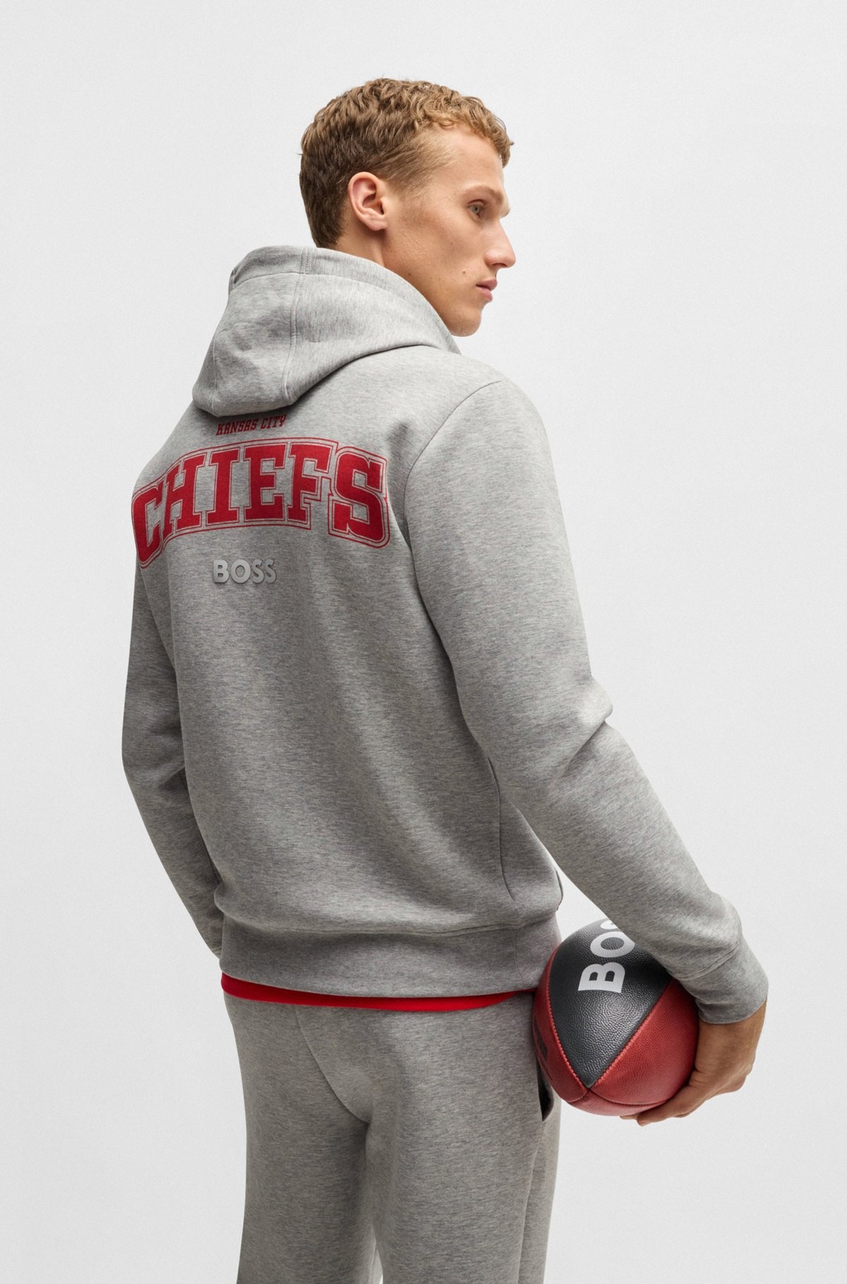 BOSS X NFL INTERLOCK HOODIE WITH SPECIAL BRANDING - 5
