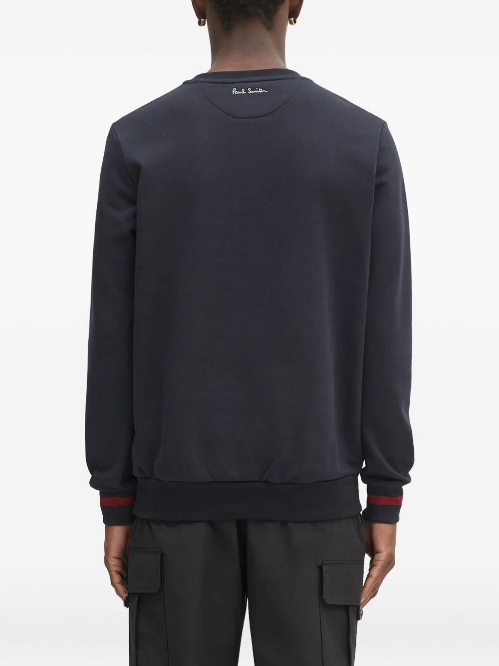 flower-print crew-neck sweatshirt - 2