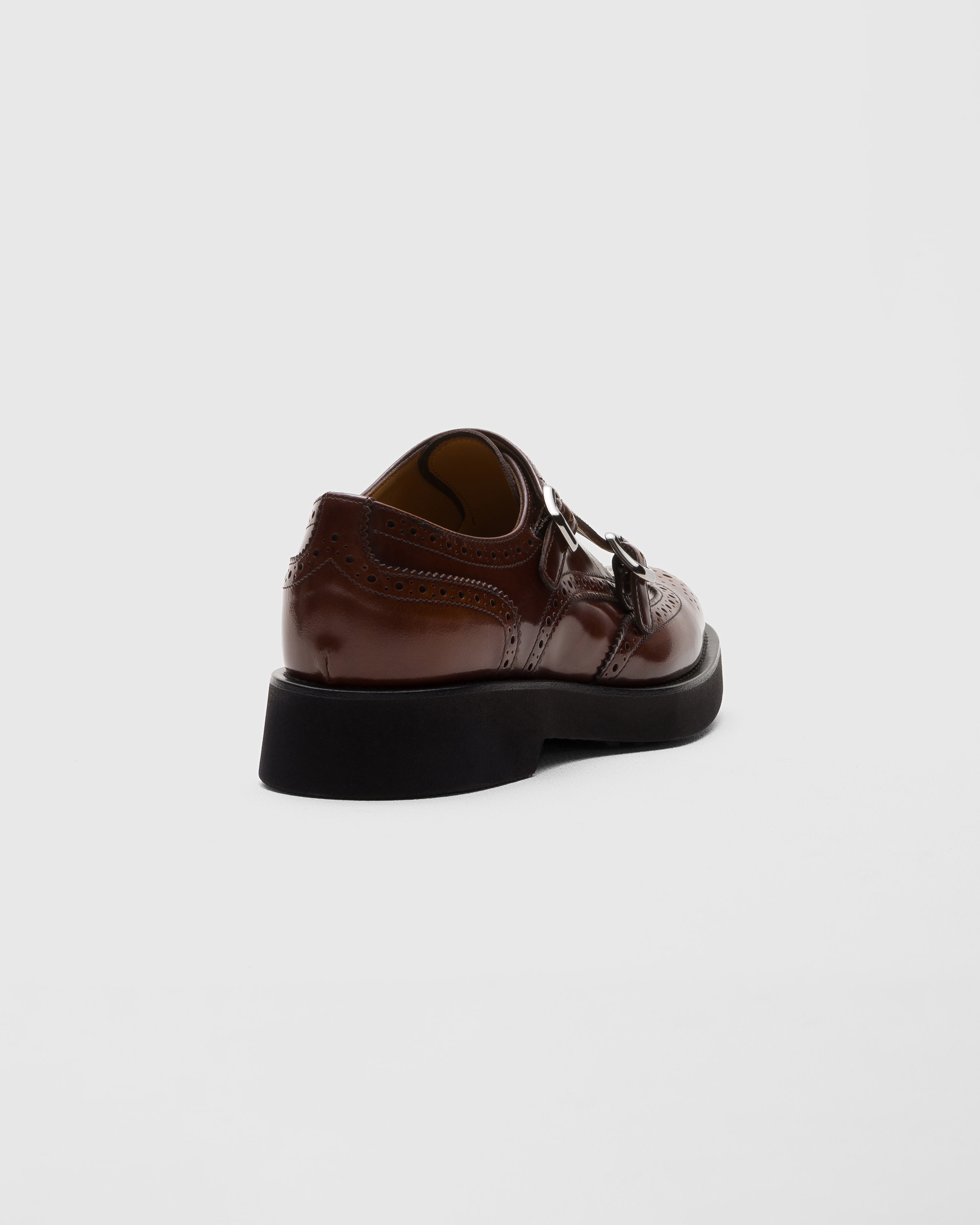 Polished Fumé Monk Strap - 4