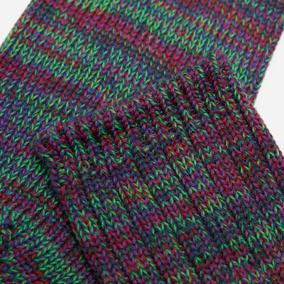 ANONYMOUSISM Anonymous Ism 5 Colour Mix Crew Sock outlook
