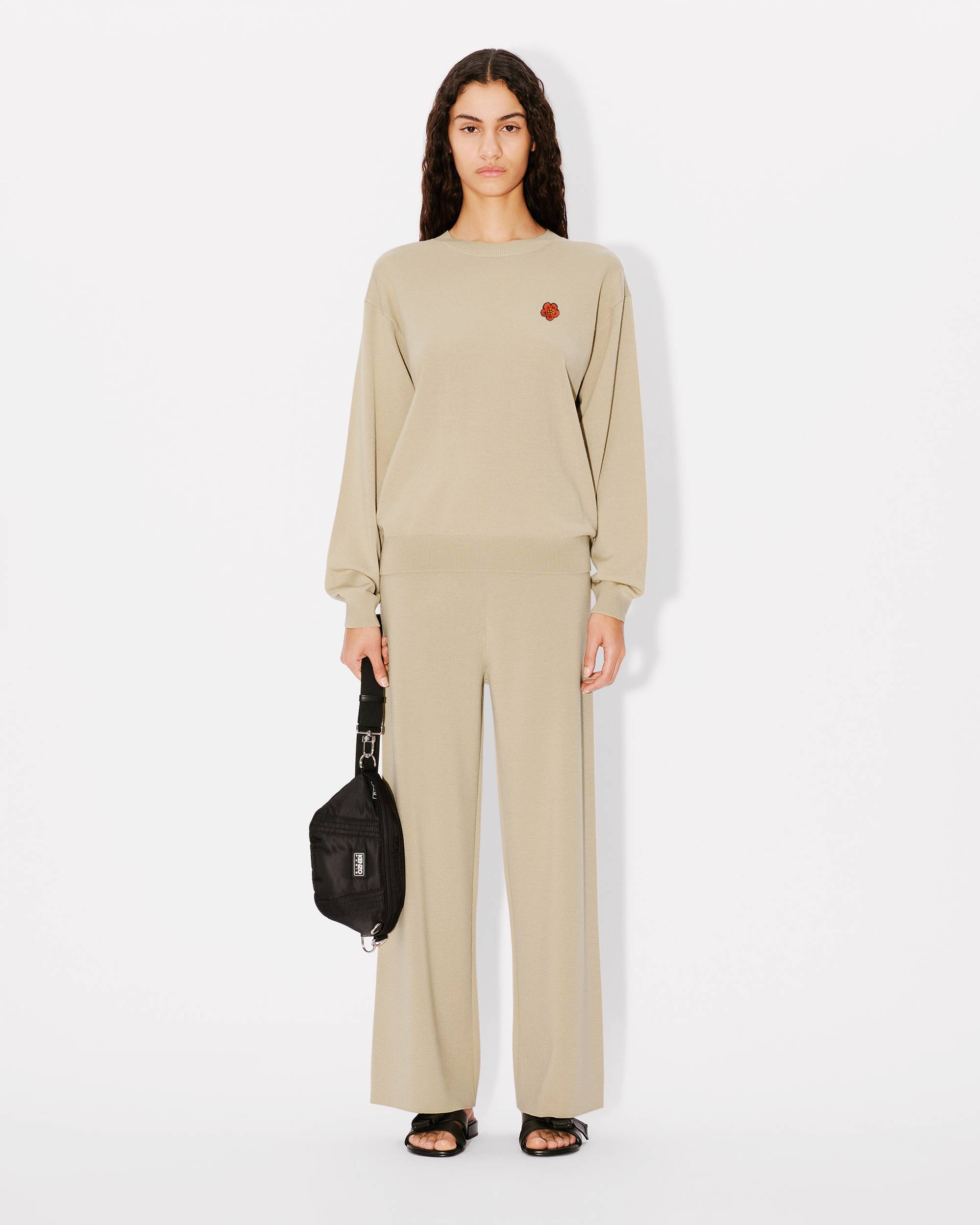 'Boke Flower' embroidered jumper - 5