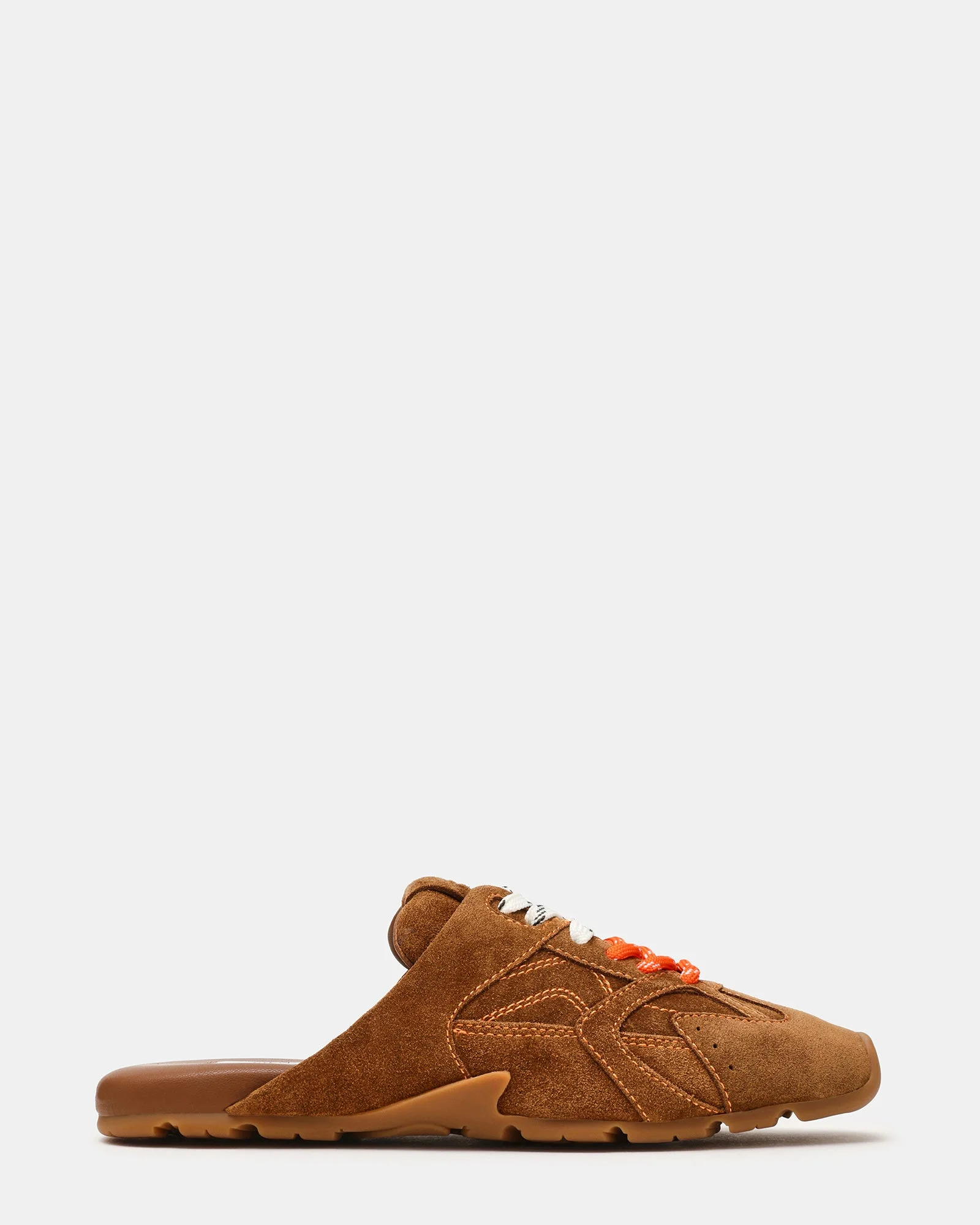 AZIEL MULE CHESTNUT SUEDE - 1
