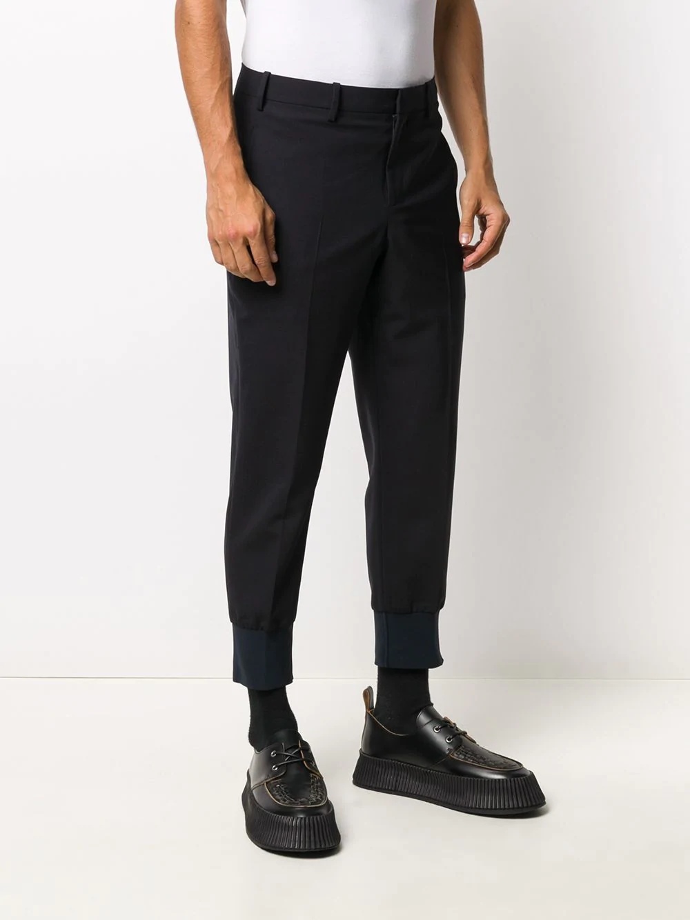 tapered tailored trousers - 3