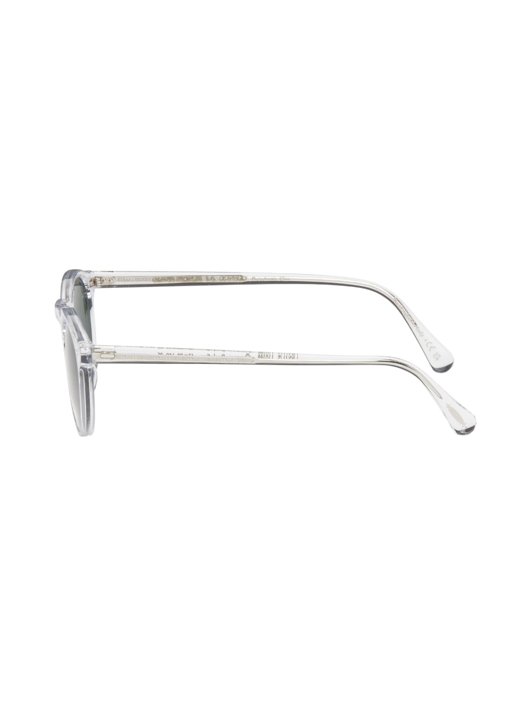 Transparent Gregory Peck Sunglasses - 3