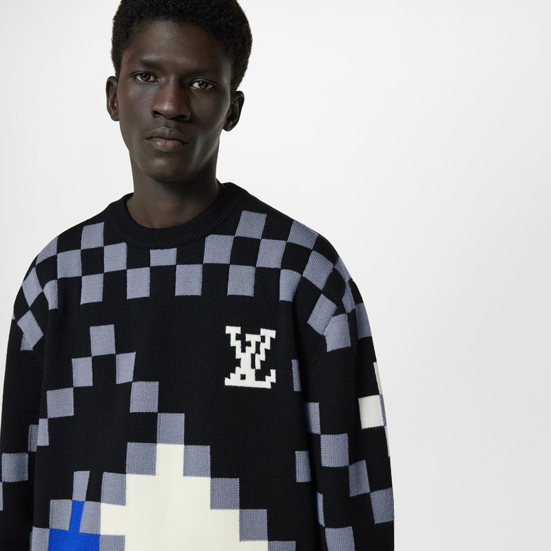 LV Fair Isle Macro Crewneck 4