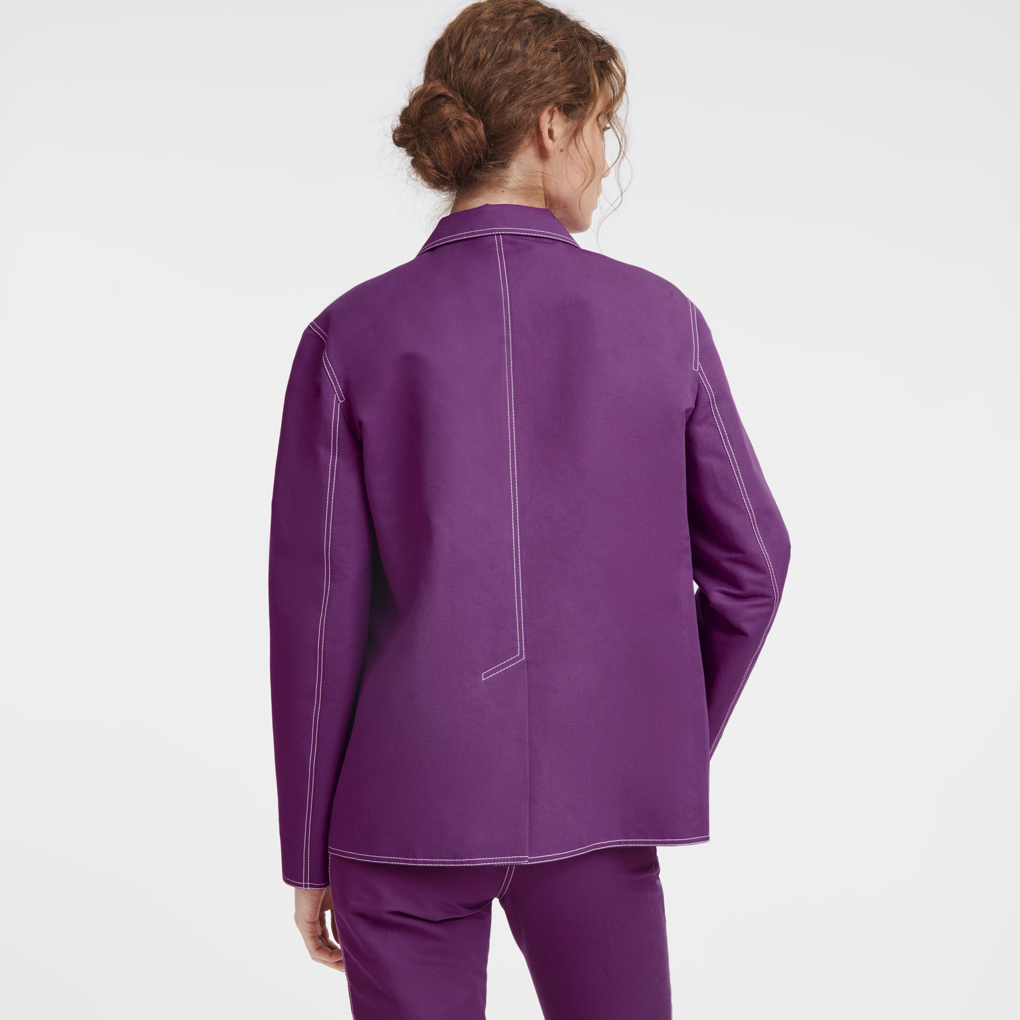 Jacket Violet - Gabardine - 3