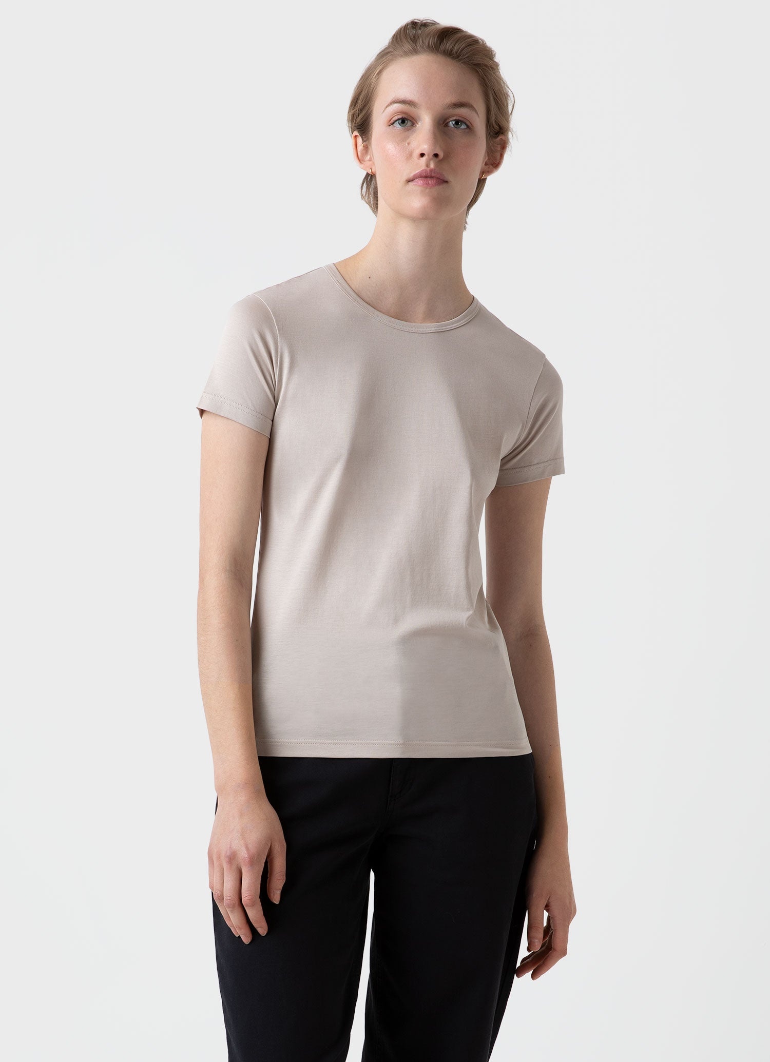 Short Sleeve Crew Neck T‑Shirt - 4