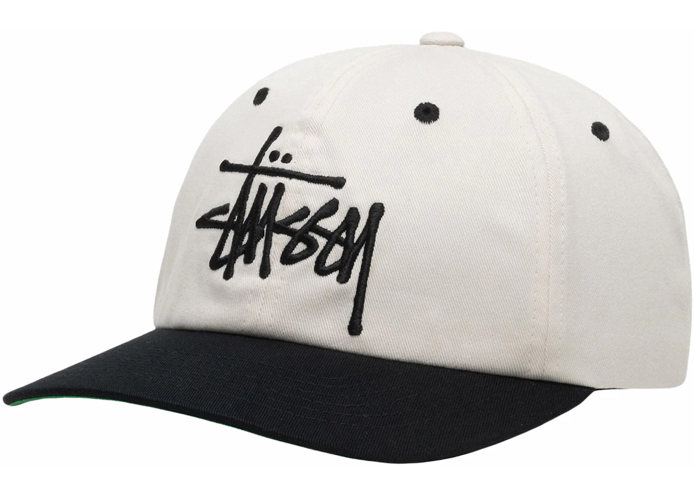 Stussy Low Profile Big Basic Snapback Bone - 2