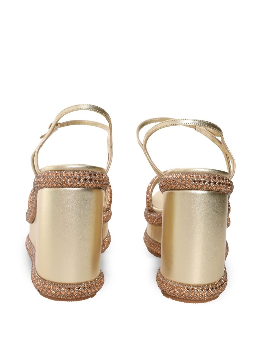 crystal-embellished sandals - 5