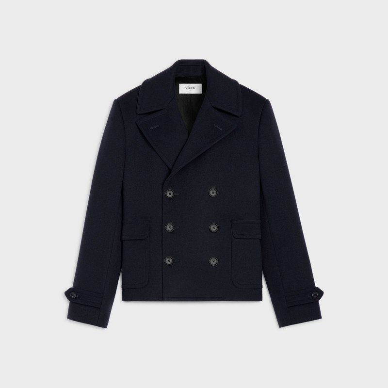 peacoat IN CASHMERE CLOTH 1