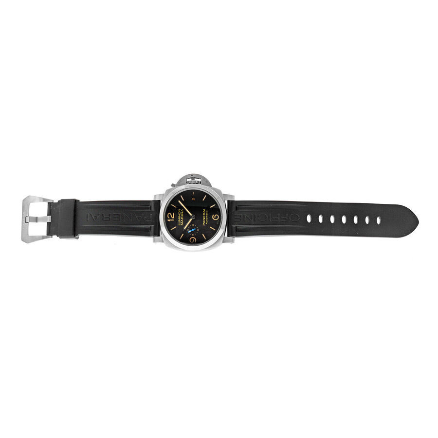 Pre-owned Panerai Luminor Marina 1950 Automatic Black Dial Men's Watch PAM01312 - 3