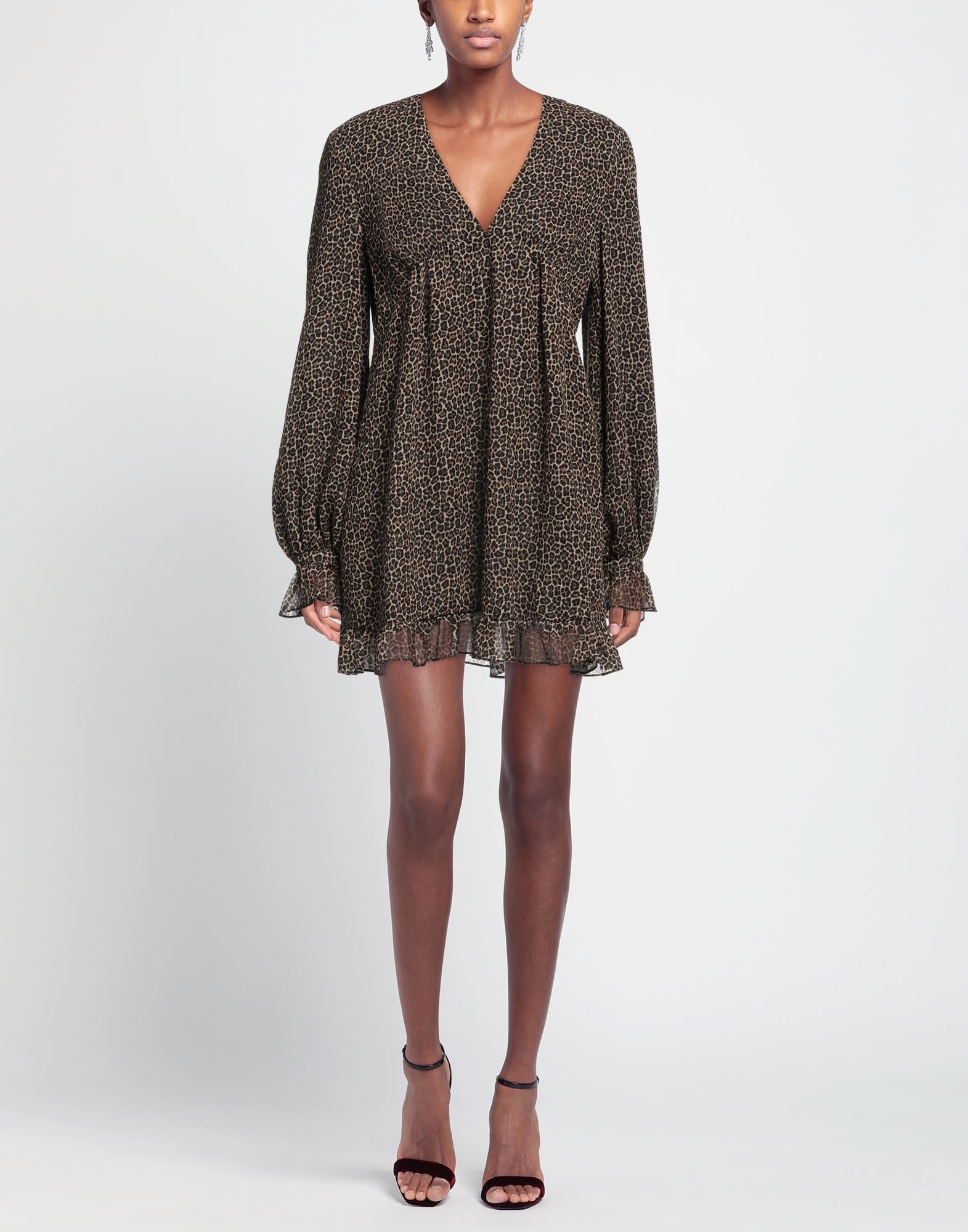 Khaki Women's Short Dress - 3