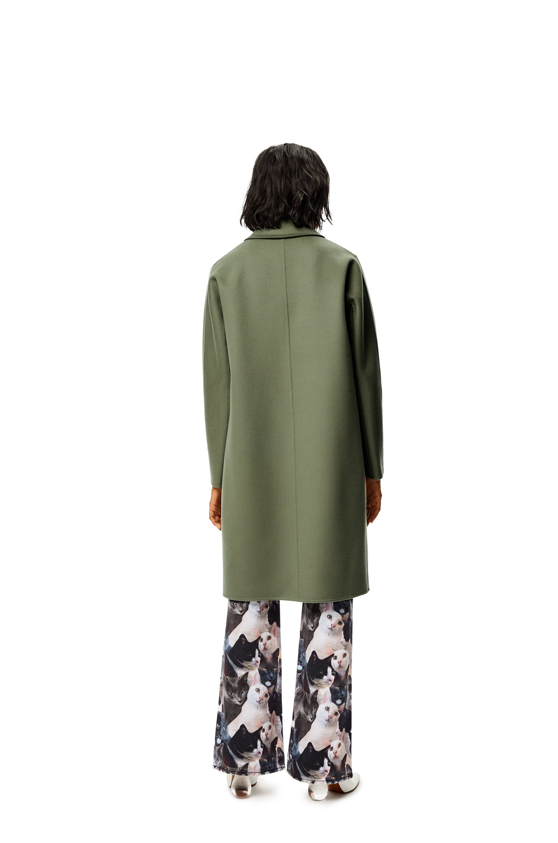Anagram coat in wool and cashmere - 4