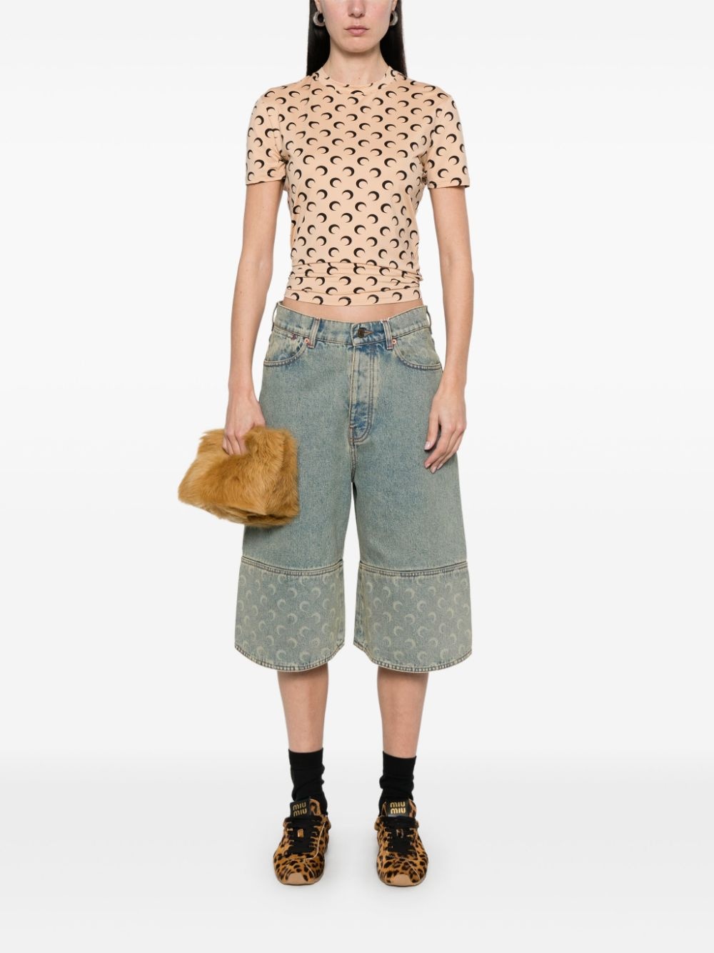 Recycled Moon jersey top - 3
