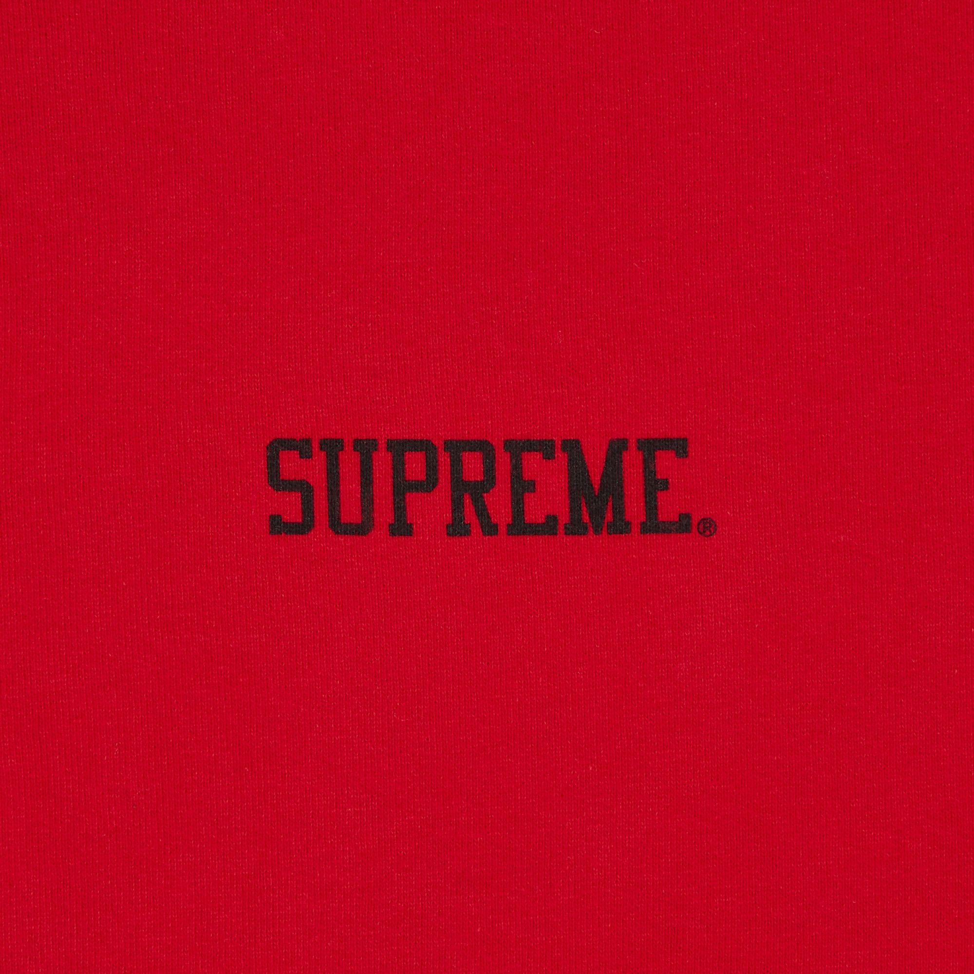 Supreme Anarchy Hooded Sweatshirt 'Red' - 3