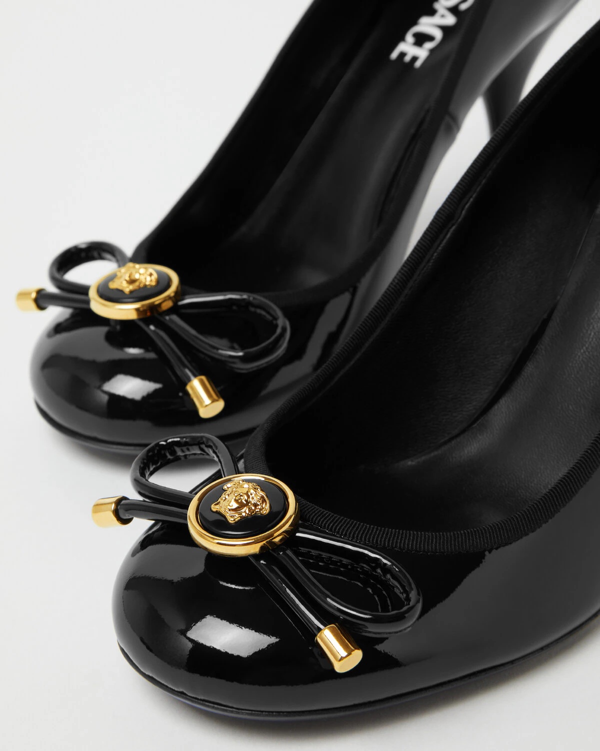 Opera Bow Patent Pumps - 5