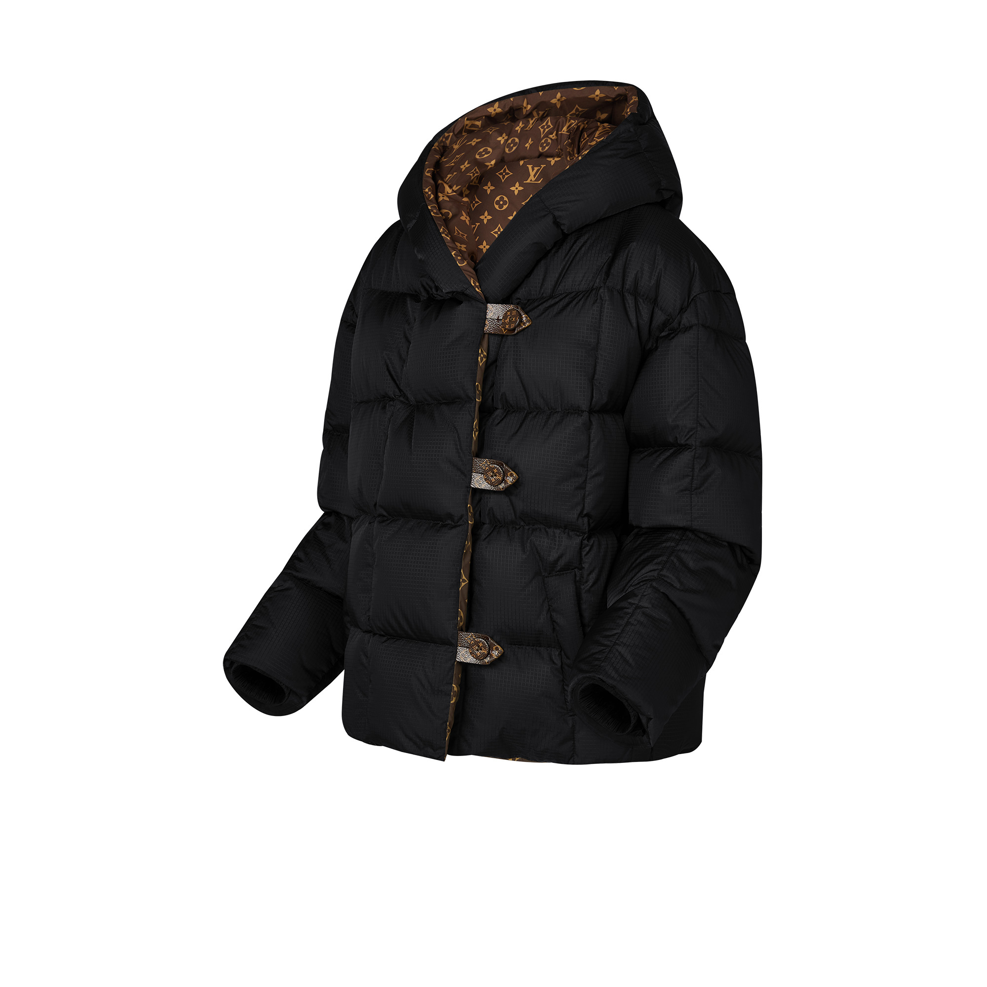 Long-Sleeved Pillow Puffer Jacket - 2