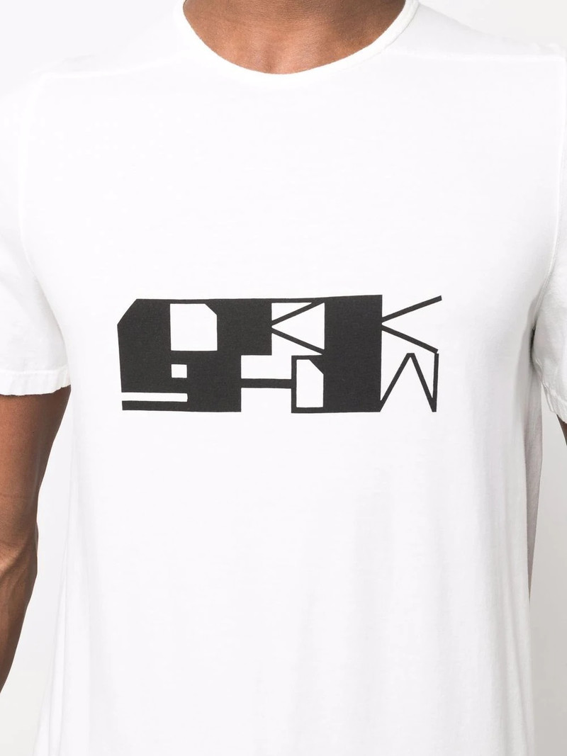 Rick Owens DRKSHDW Large Logo Level Tee 5
