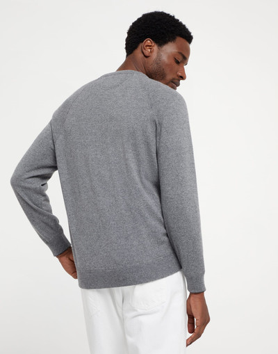 Brunello Cucinelli Cashmere sweatshirt-style sweater outlook