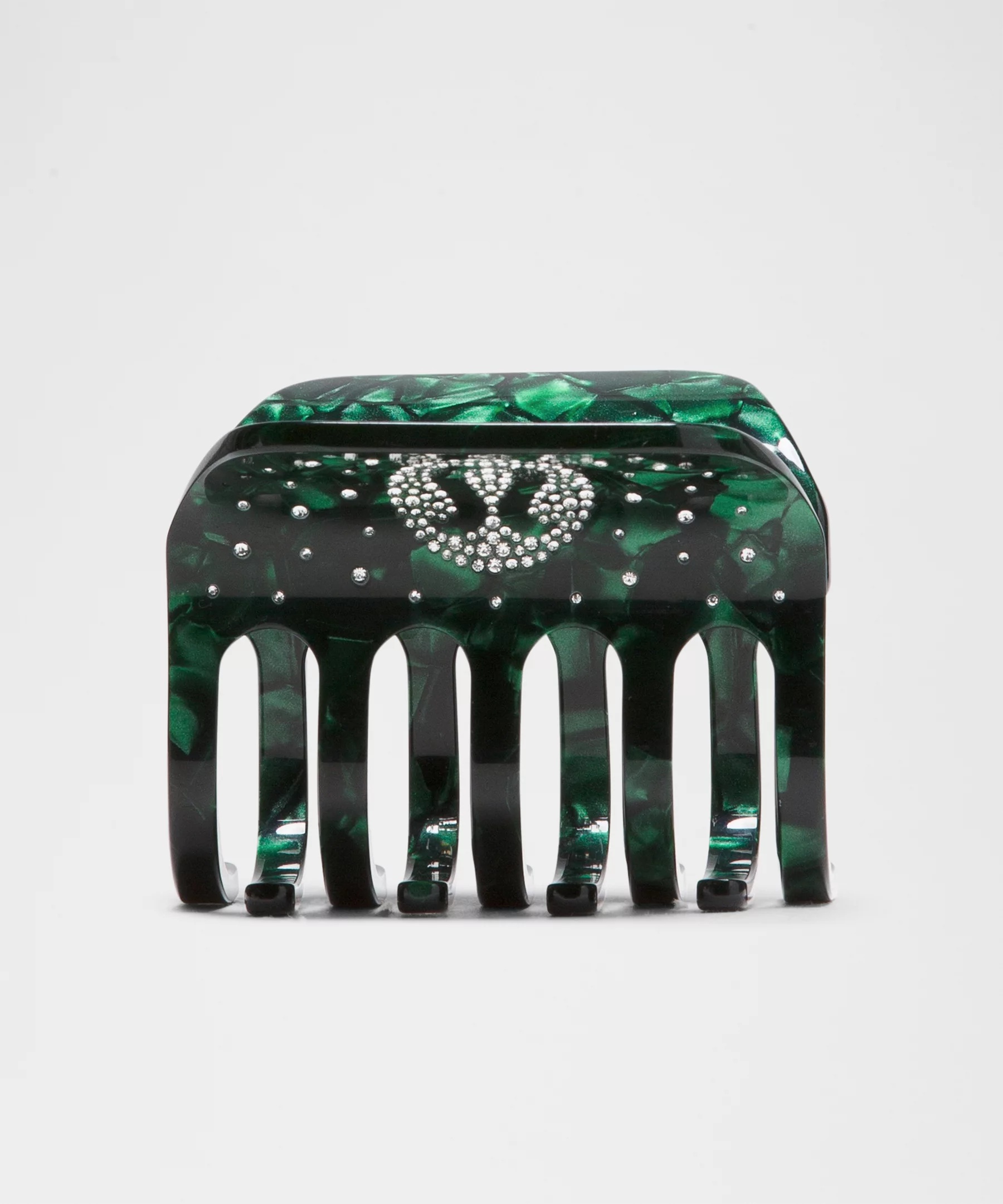 Criss-Cross Claw Clip *Rhinestones - 1