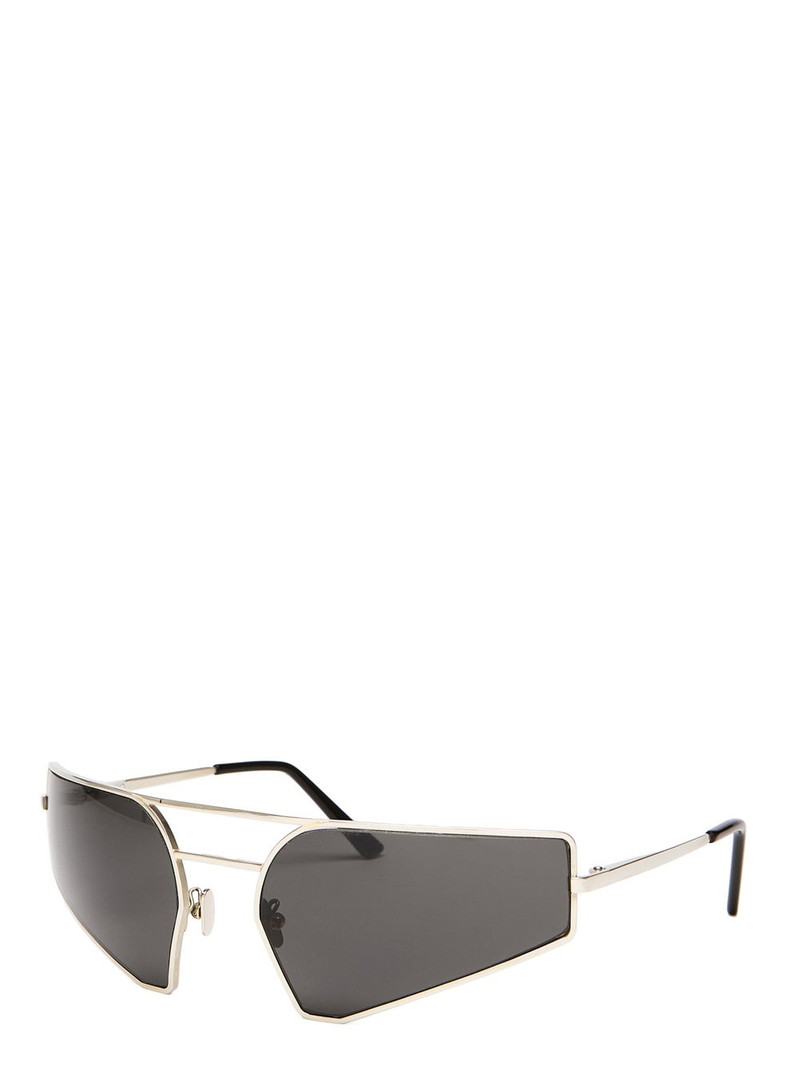 Rick Owens Silver Concordians Prong Sunglasses outlook