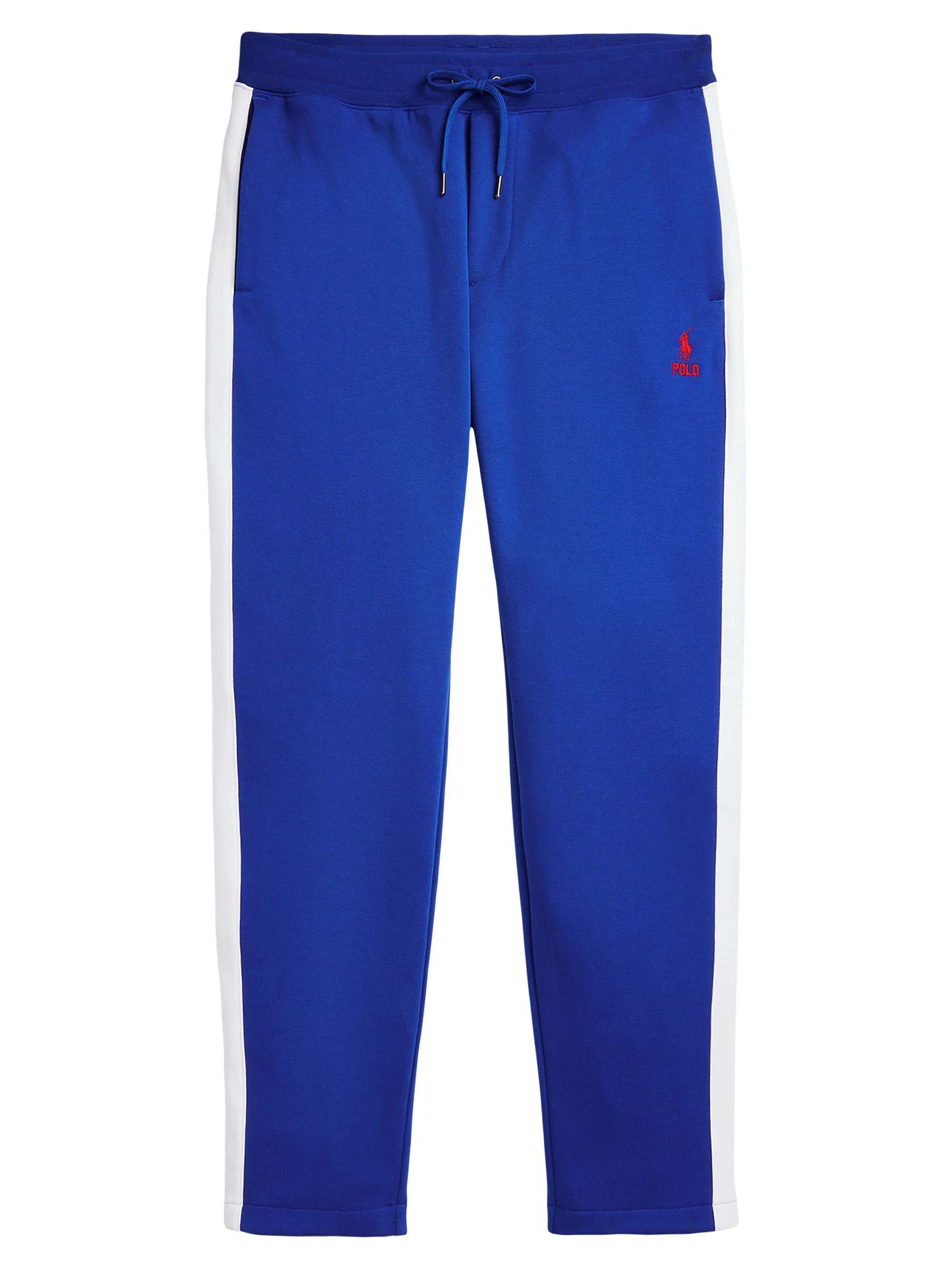 Men's Knit Track Pants - Blue - 1