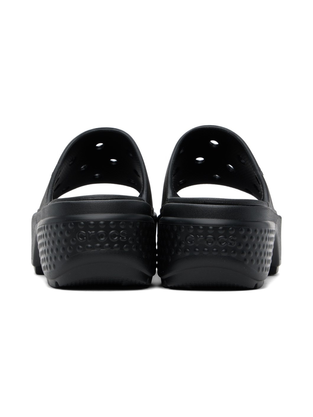 Black Stomp Slides - 2