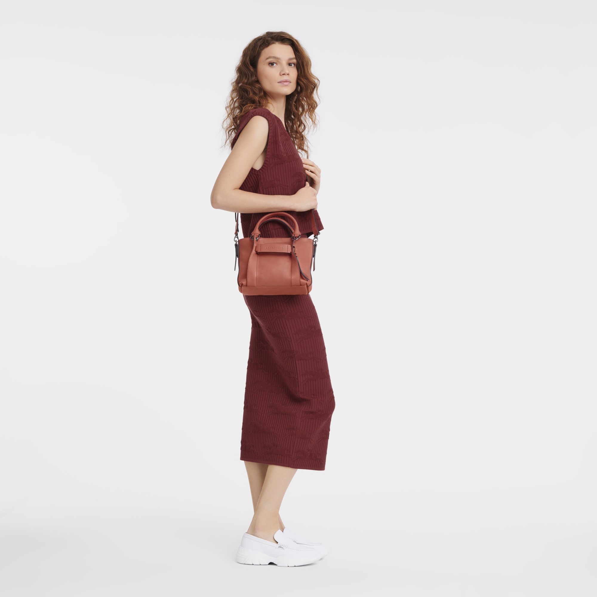 Longchamp 3D S Handbag Sienna - Leather - 2