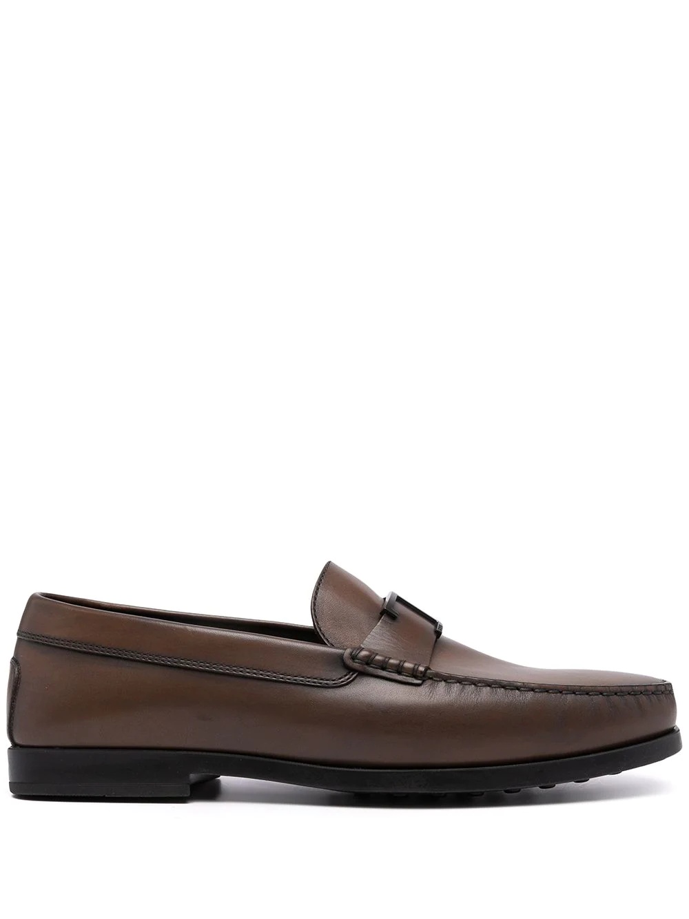 polished classic loafers - 1